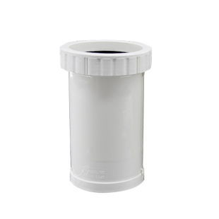 PVC排水管伸缩节加长伸缩节雨水管件5075 110160 200国标加厚配件