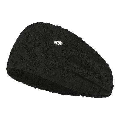 ELLE蕾丝发带羊毛头巾两用