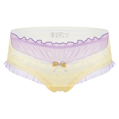 大码MM专属的氛围感蕾丝内裤