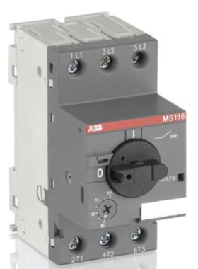 议价ABB电机断路器MS116 - 1.0电流整定范围0.63 – 1.0全新正品