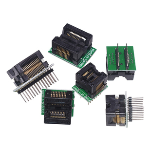 烧录座SOP8/14/16/18/20/24/28 SSOP/TSSOP芯片IC转换编程测试座