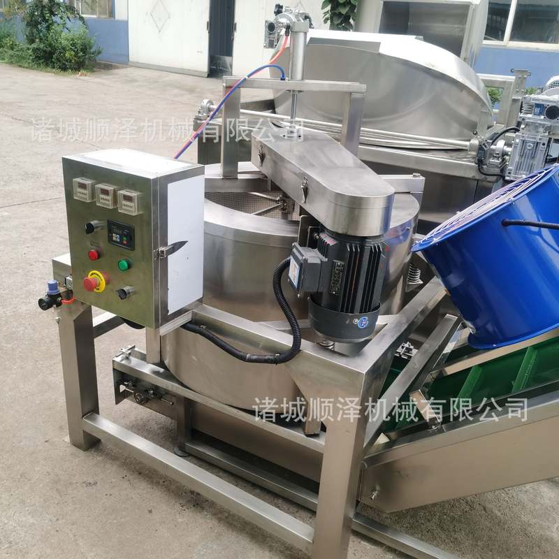 供应1000型不锈钢电加热油炸机 鱼豆腐油炸机 豆泡油炸机