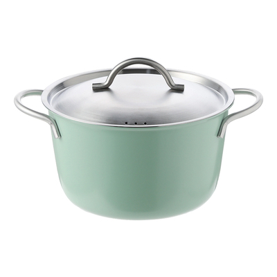 霜山不锈钢汤锅燃气灶电磁炉可用