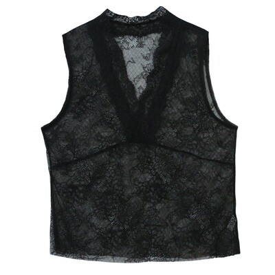 性感镂空蕾丝背心外穿内搭打底衫