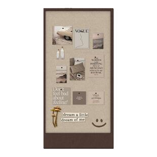 墙贴毛毡板办公室告示板主题墙卧室沙发照片墙留言板装饰贴画墙面