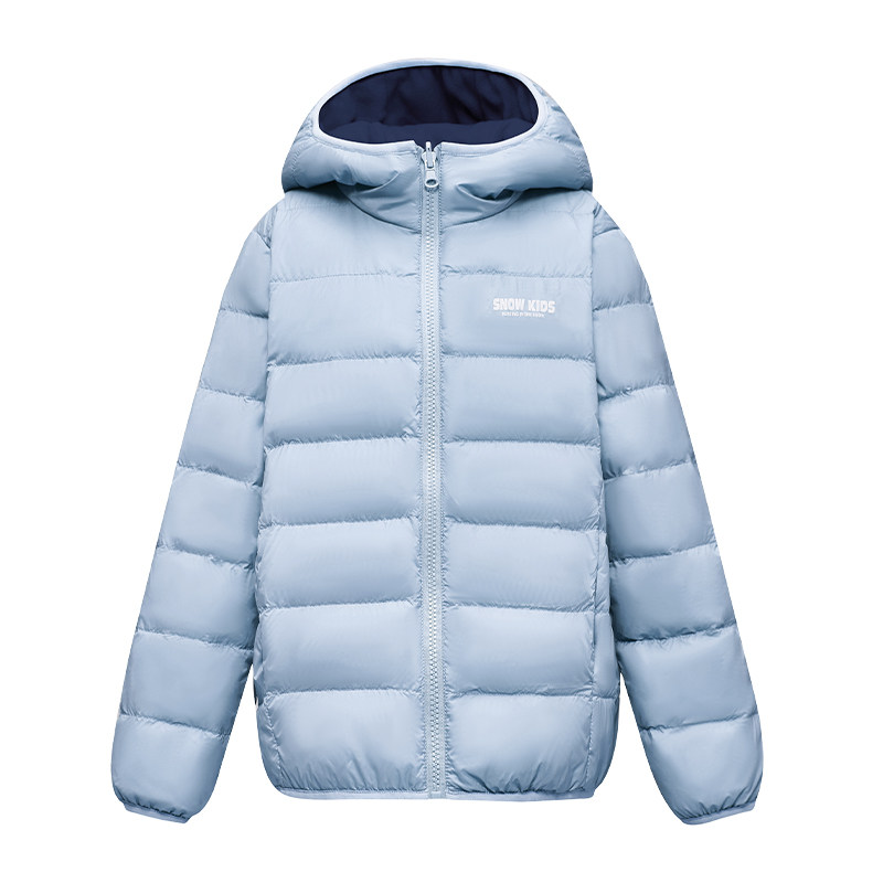 雪中飞kids儿童羽绒服两面穿轻薄