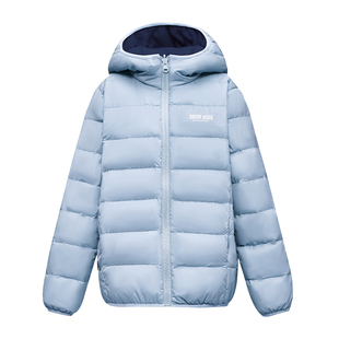 【两面穿】雪中飞kids2025年儿童羽绒服男女童轻薄短款中大童外套