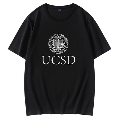 加州大学圣地分校ucsd短袖t恤