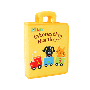 jollybaby机关大布书蒙特梭利早教土豪撕撕书宝宝手撕书安静书1岁