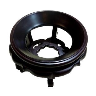 实木天然葫芦底座摆件核桃水晶球葫芦座葫芦托奇石托架底座文玩木