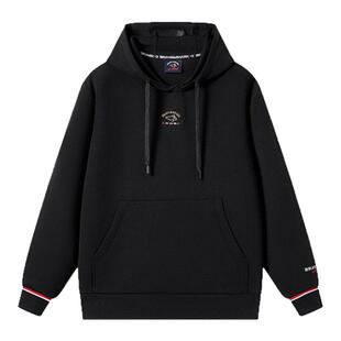 BRAVE&SHARK勇士鲨鱼卫衣男连帽外套男装2025春款休闲百搭刺绣