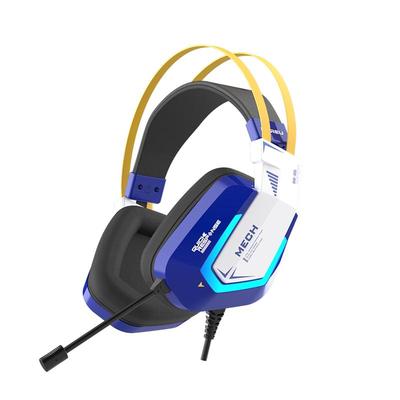 达尔优头戴式游戏耳机听声辩位