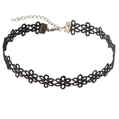 黑色蕾丝chocker脖颈链颈带配饰