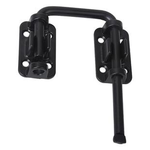 插销反门锁卡扣门拴固定搭扣不锈钢免打孔90度推拉移门卫生间防盗