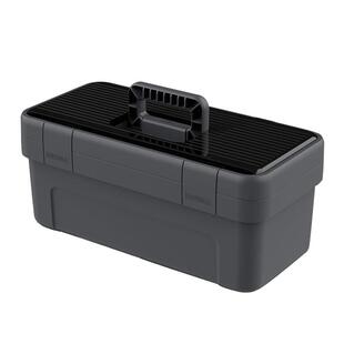 吉米家居工具箱收纳盒家用多功能五金美术手提大号车载工具收纳箱