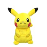 日本宝可梦神奇宝贝周边正版基本款皮卡丘公仔玩偶娃娃毛绒玩具