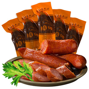 长白山东北吉林鹿乡鹿肉肠风味红肠特产大全香肠熟食熏肠长春送礼