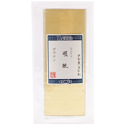 tomiz富泽商店明胶50g吉利丁片