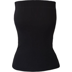 加绒抹胸保暖内衣女婚纱礼服打底性感裹胸式内搭上衣无肩带背心冬