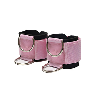 龙门架健身手腕扣夹胸飞鸟力量训练辅助配件手臂腕带脚踝扣拉力绳