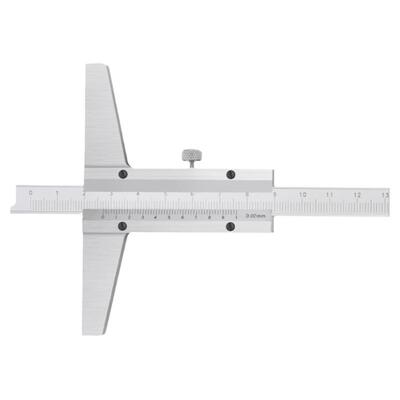 成量不锈钢游标深度卡尺0-150