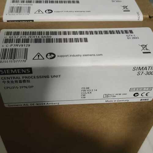 议价6ES7315-2EH14-0AB0 6AG1315-2EH14-7AB0/2AY0 大量现货秒发