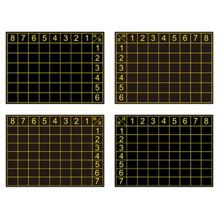 教学磁性班级组座积分表黑板贴 8组6座7座小组座位表磁铁磁贴定制小组积分表竞赛个人评分榜评比栏软磁贴定做