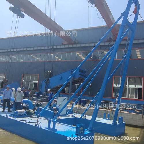 现货供应河道抽沙船 射吸式抽沙船 冲击式抽沙船厂家环保船用