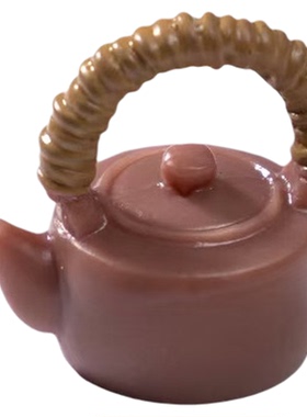 微景观创意围炉煮茶微缩桌面摆件