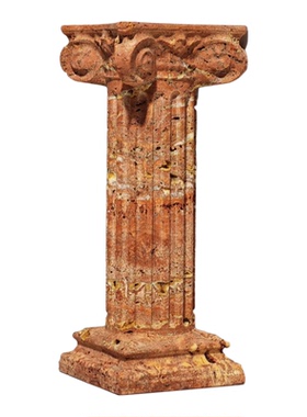 高级感法式复古罗马柱子摆件