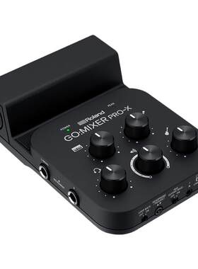 Roland罗兰声卡GO MIXER PRO X直播声卡便携弹唱内录调音台
