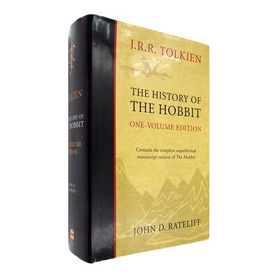 【现货】The History of the Hobbit 霍比特人史  J.R. R. Tolkien 托尔金 John D. Rateliff 英版精装  中土世界 中洲世界