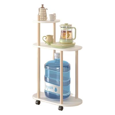 实木落地置物架客厅收纳