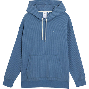 Puma/彪马官方正品NAVY PACK情侣针织运动宽松连帽卫衣623129-56