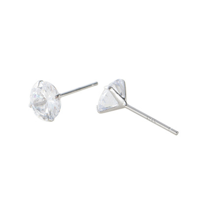 mini锆石超闪水钻韩国百搭耳钉