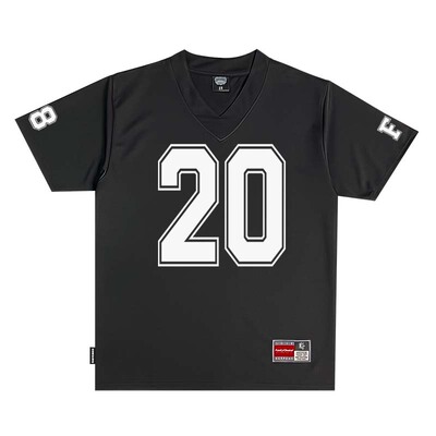 凉感速干透气球衣V领短袖运动T恤