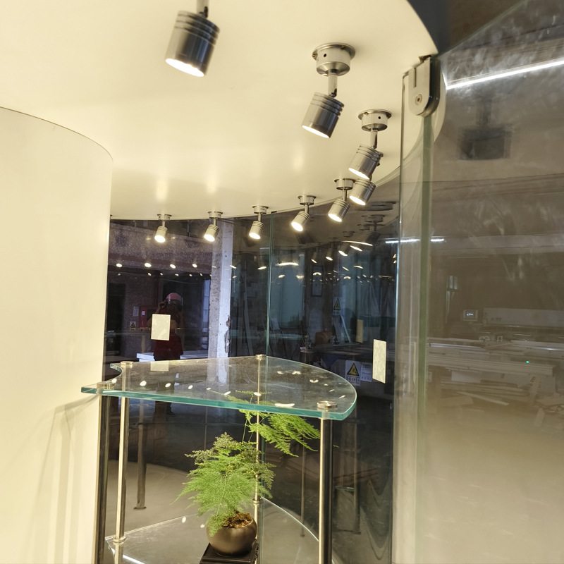 电动旋转展示台艺术品旋转展台文物电动旋转展示柜圆形透明展示架