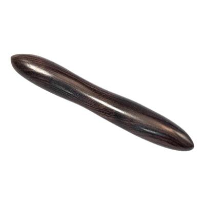 翘双尖盘发优雅黑檀木簪子反扣式