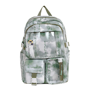 书包初中女生古风高颜值高中生双肩包女2026新款大容量国风背包