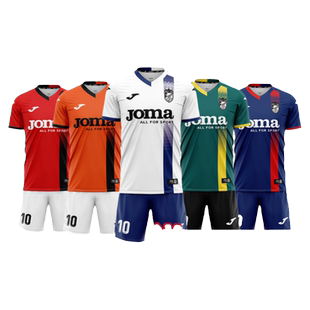 【高级定制】Joma新款足球服运动套装男比赛训练儿童短袖短裤定制