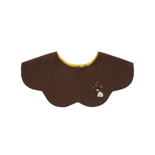 Oakmont新生儿花瓣口水巾a类吸水速干防水婴儿辅食喂奶围嘴