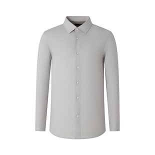 SHANSHAN杉杉官方男士长袖衬衫秋季2025新款商务男装寸衫休闲衬衣