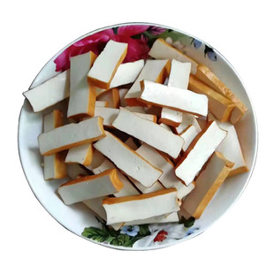 湖南特产新化白溪烟熏豆腐干农家手工自制原味柴火香干盐干子10片