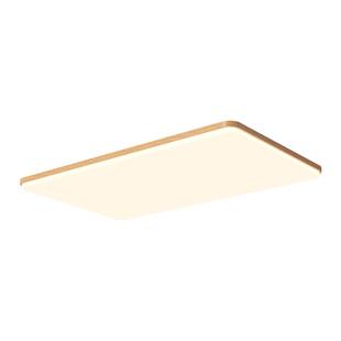 箭牌日式客厅主灯2025新款大气护眼吸顶灯原木奶油风灯具全屋套餐