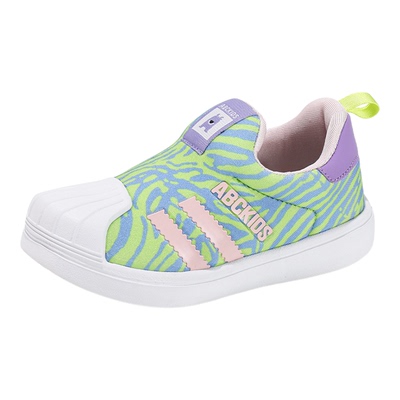 Abckids儿童运动鞋 2025秋季新款贝壳头板鞋软底防滑男女童休闲鞋