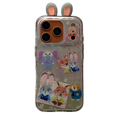 狐狸兔子适用苹果手机壳