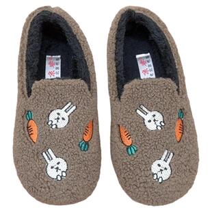 新款老北京布鞋冬季一脚蹬加绒加厚保暖软底女棉鞋一脚蹬毛毛鞋