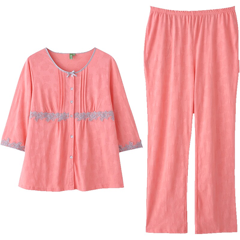 秋鹿女棉潮汕揭阳睡衣产地家居服