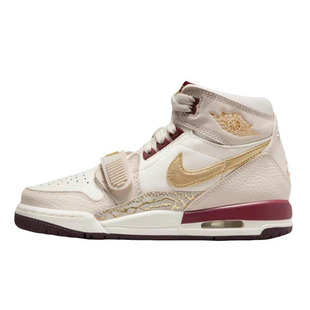 耐克/Jordan Legacy 312复古防滑高帮米色篮球鞋IB4914-161