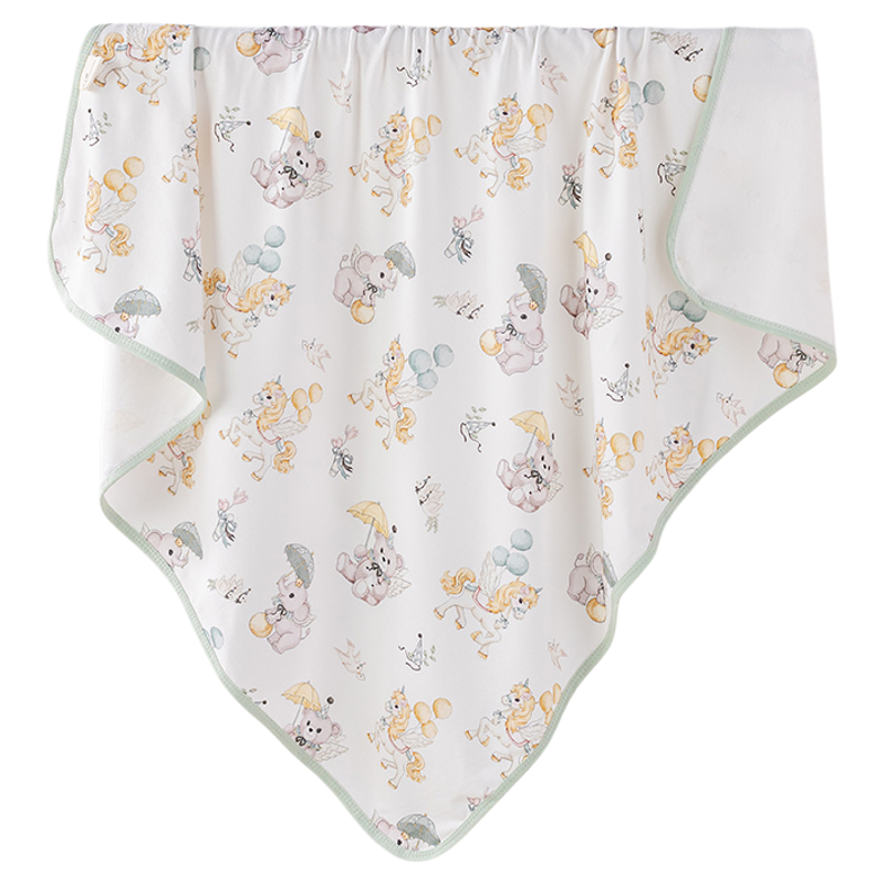 新生婴儿纯棉包单初生宝宝防惊跳四季双层A类产房专用品抱被包巾